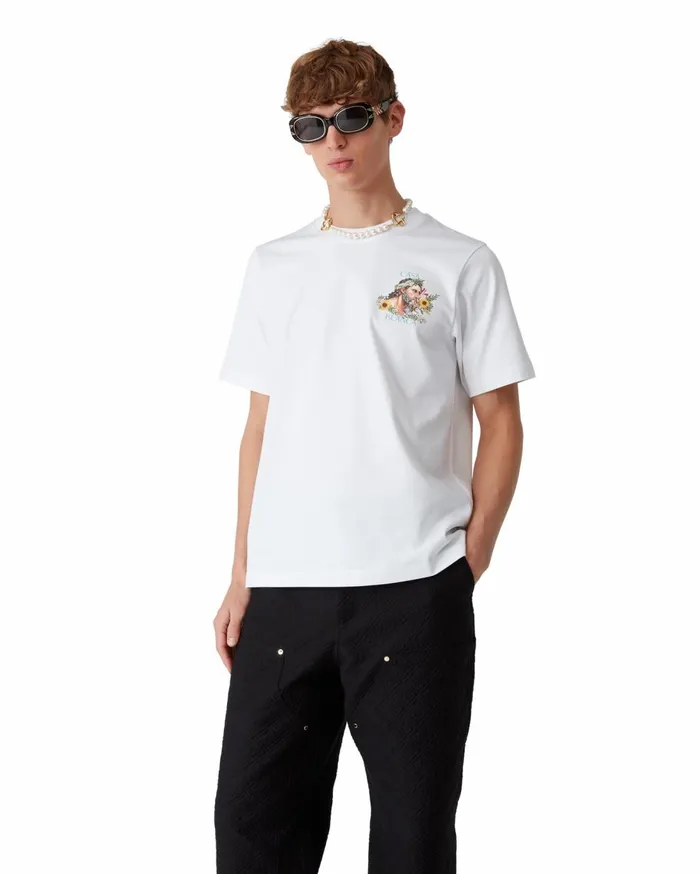 TShirts MenWomen Casablanca Paris Celebration Du Sport TShirt