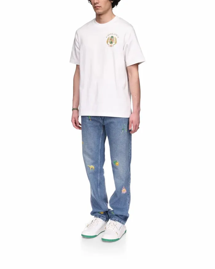 TShirts MenWomen Casablanca Paris Joyaux D039Afrique Tennis Club TShirt TShirts MenWomen Casablanca Paris Joyaux D039Afrique Tennis Club TShirt