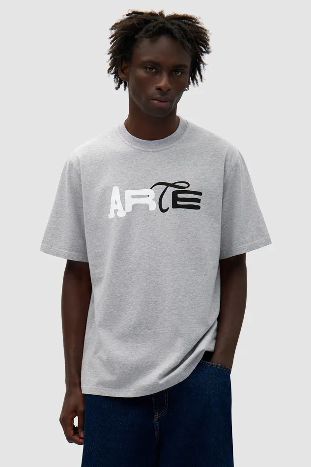 Tshirts Tshirt logo imprim en duo 8211 Arte Antwerp Men