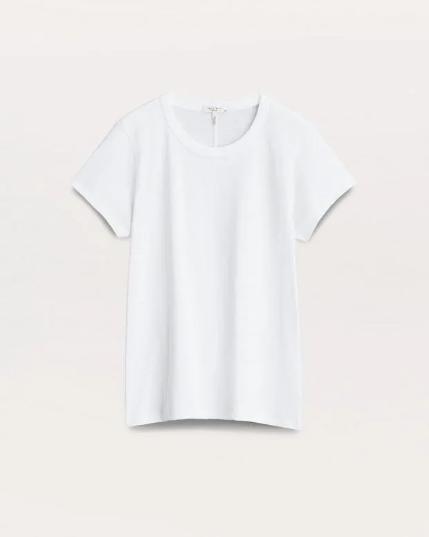 TShirts Women The Slub Tee BlackBright WhiteHeather Grey rag and bone