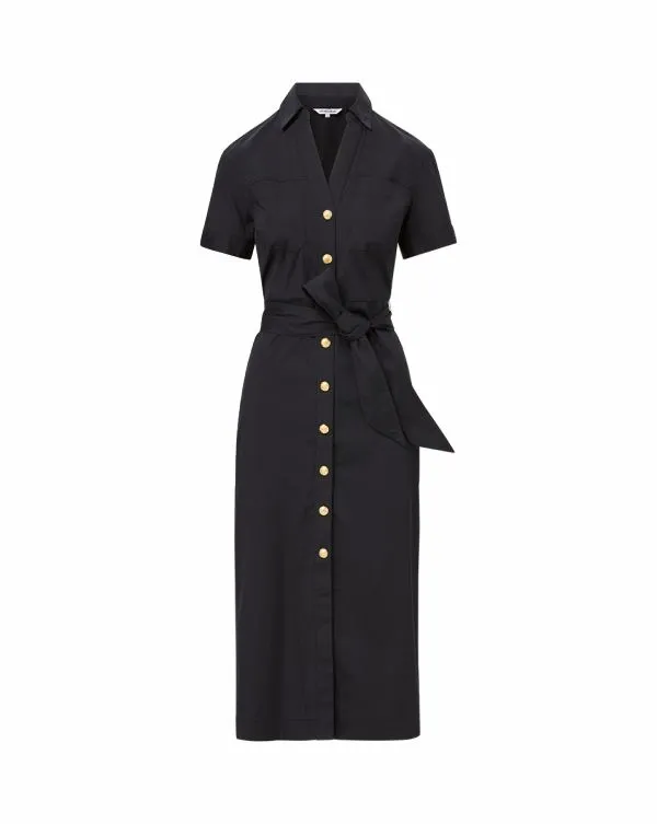 Tabby Midi Dress Black Women Veronica Beard Dresses Tabby Midi Dress Black Women Veronica Beard Dresses