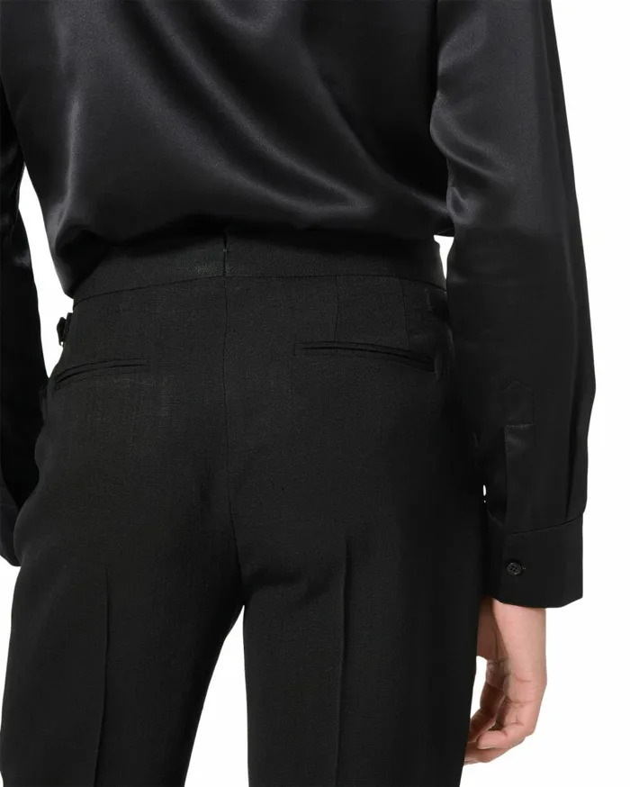 Tailoring Men Casablanca Paris Straight Leg Silk Trousers