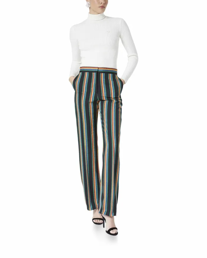 Tailoring Women Casablanca Paris Medallion Trousers Tailoring Women Casablanca Paris Medallion Trousers