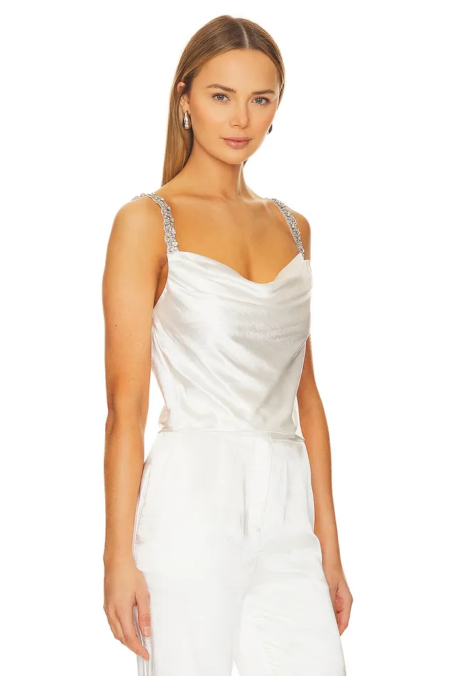 Tasha Top White Women Lovers and Friends Tops