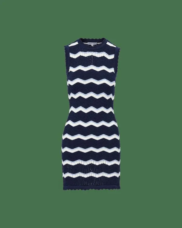 Templeton Dress Navyandoffwhiteandbluebell Women Veronica Beard Dresses Templeton Dress Navyandoffwhiteandbluebell Women Veronica Beard Dresses