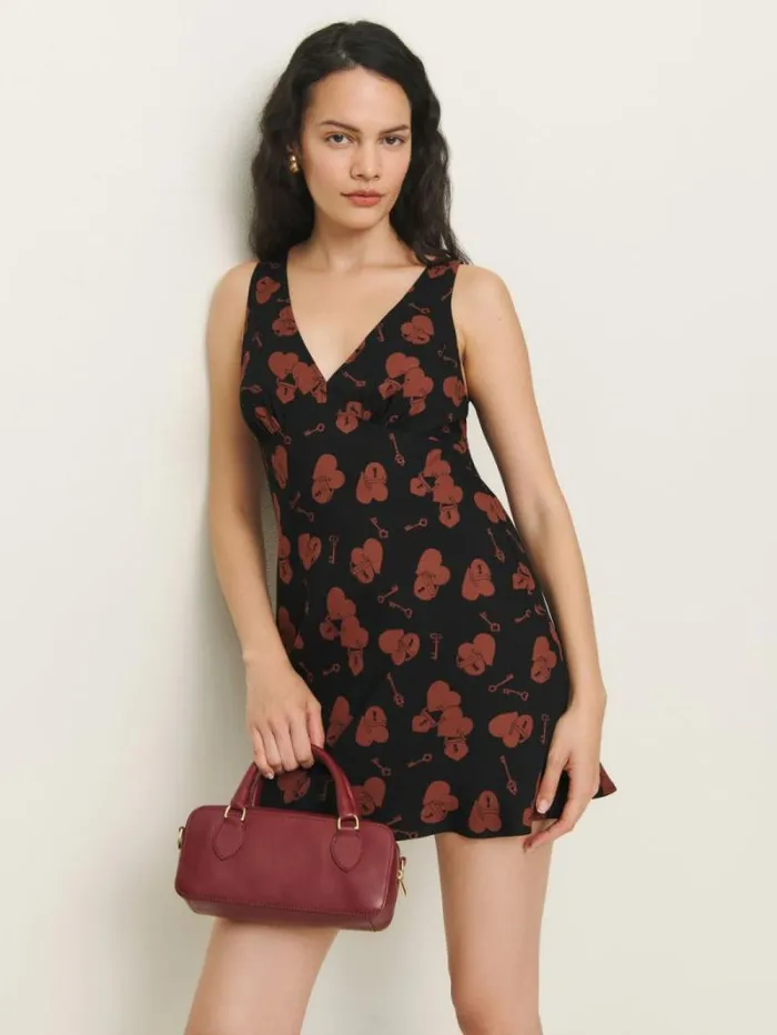 The Reformation Calix Dress Key To My Heart 8211 Clothing