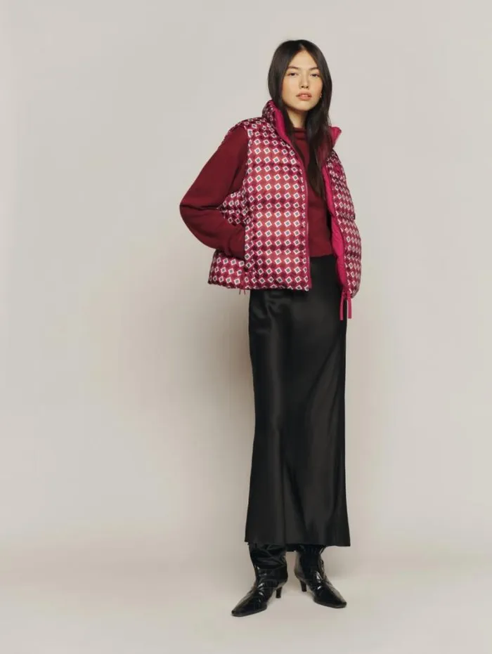 The Reformation Canada Goose X Reformation Cypress Vest Arcadelipstick 8211 Clothing