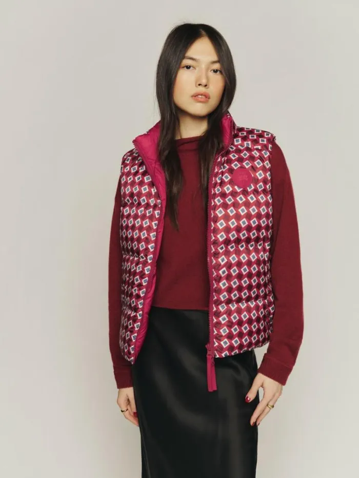 The Reformation Canada Goose X Reformation Cypress Vest Arcadelipstick 8211 Clothing