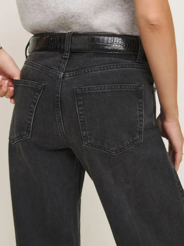 The Reformation Cary Low Rise Slouchy Wide Leg Jeans Summit 8211 Clothing
