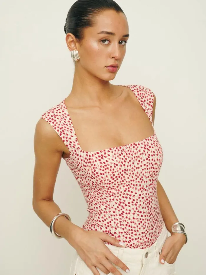 The Reformation Diandra Top Alma 8211 Clothing