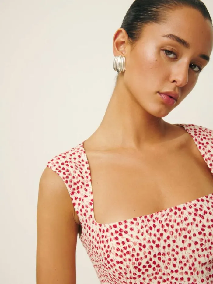 The Reformation Diandra Top Alma 8211 Clothing