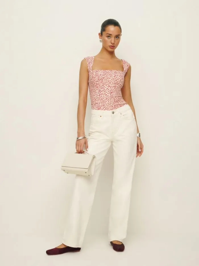 The Reformation Diandra Top Alma 8211 Clothing