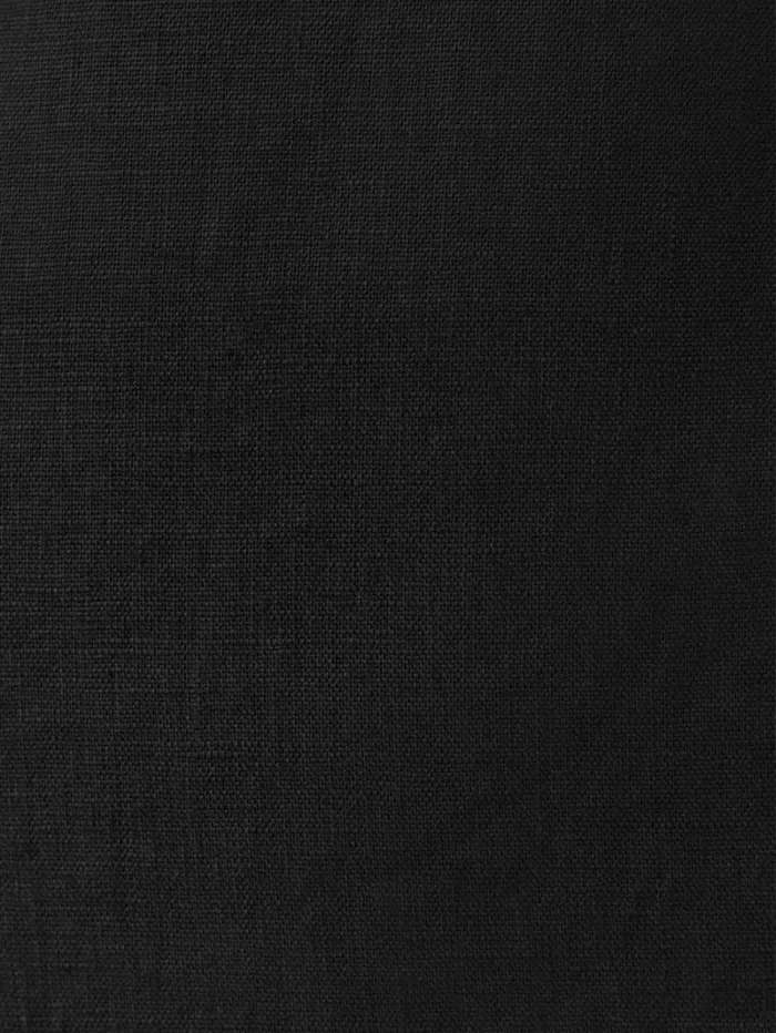 The Reformation Isabeli Linen Dress Black 8211 Clothing