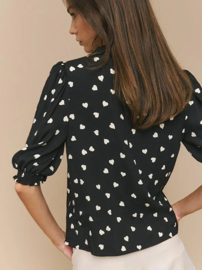 The Reformation Joelle Top Luv It 8211 Clothing