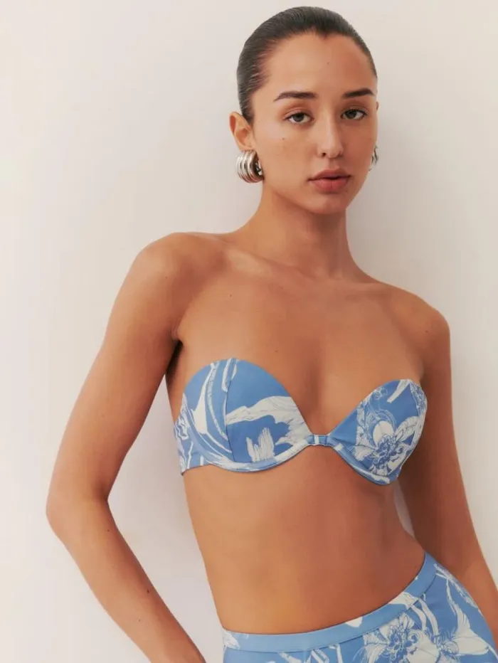 The Reformation Lago Bikini Top Cozumel 8211 Clothing