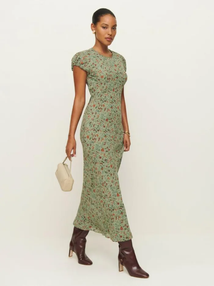 The Reformation Leana Dress Ponderosa 8211 Clothing