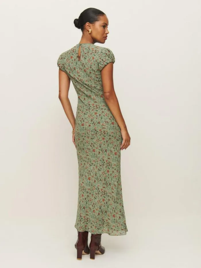 The Reformation Leana Dress Ponderosa 8211 Clothing