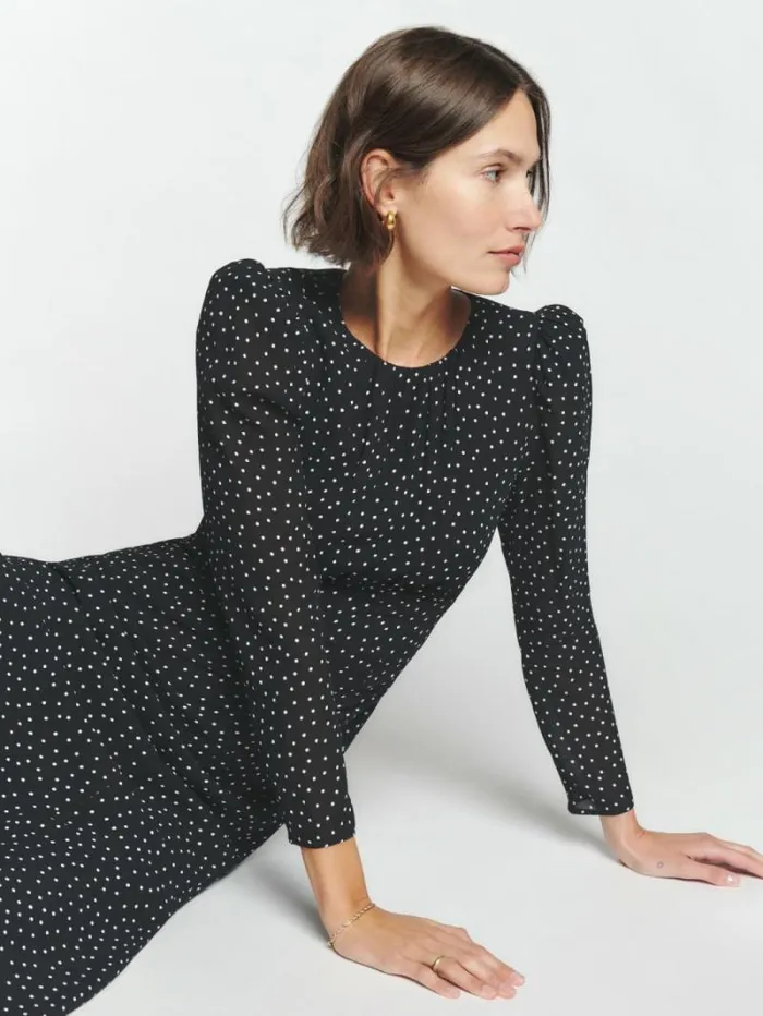 The Reformation Lysander Dress Selene 8211 Clothing