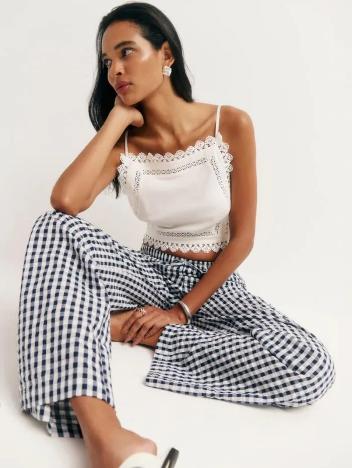 The Reformation Meadow Top White 8211 Clothing