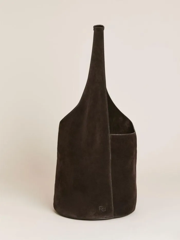 The Reformation Medium Silvana Bucket Bag Boss Suede 8211 Bags