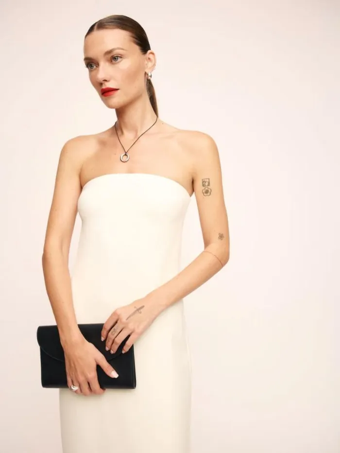 The Reformation Nino Dress Fior Di Latte 8211 Clothing