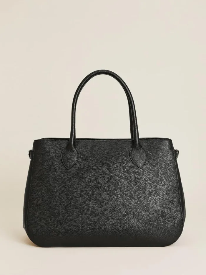 The Reformation Oversized Patrizia Bag Black Leather 8211 Bags