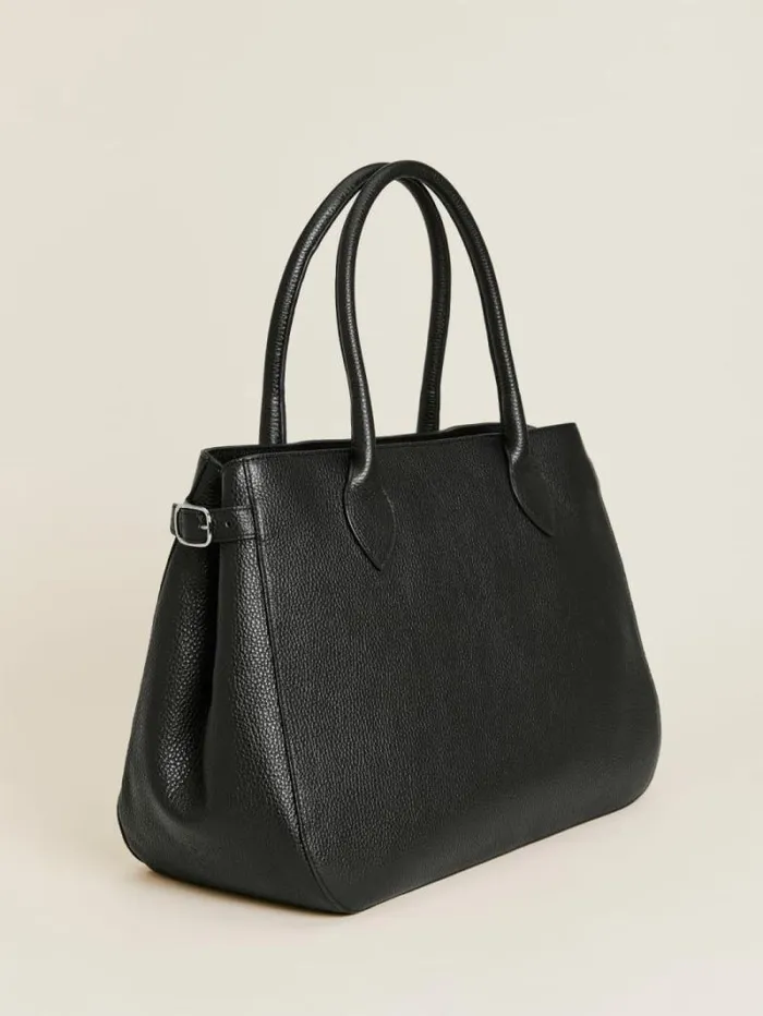 The Reformation Oversized Patrizia Bag Black Leather 8211 Bags