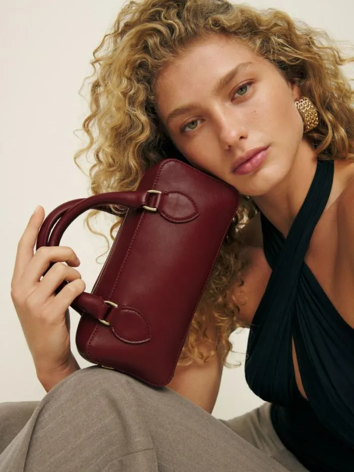 The Reformation Patrizia Crossbody Bag Cremisi 8211 Bags