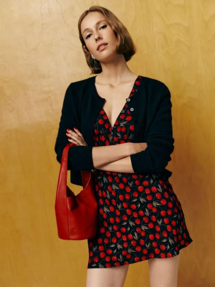 The Reformation Petites Calix Dress Cher 8211 Clothing