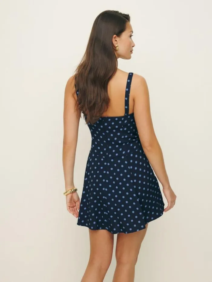 The Reformation Petites Valencio Dress Palo 8211 Clothing