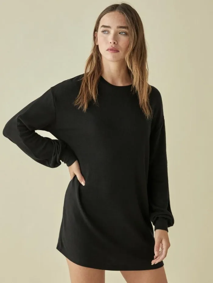 The Reformation Radlee Knit Dress Black 8211 Clothing