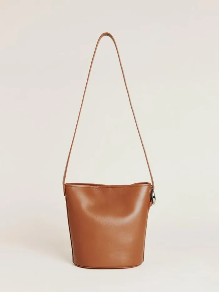 The Reformation Seleena Small Bucket Bag Lido Leather 8211 Bags