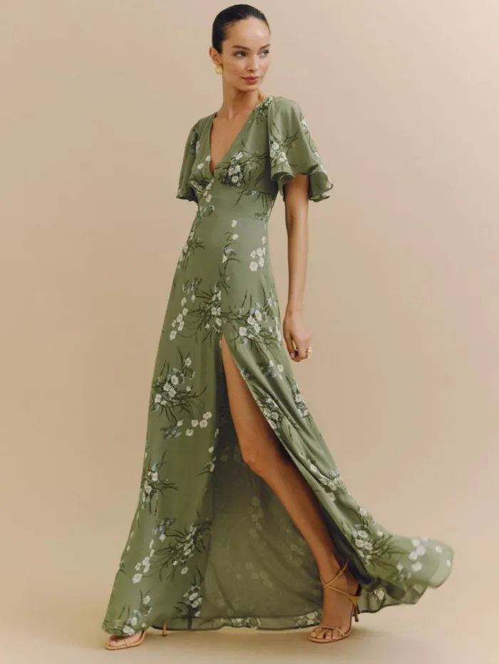 The Reformation Shayla Dress Bonita 8211 Weddings