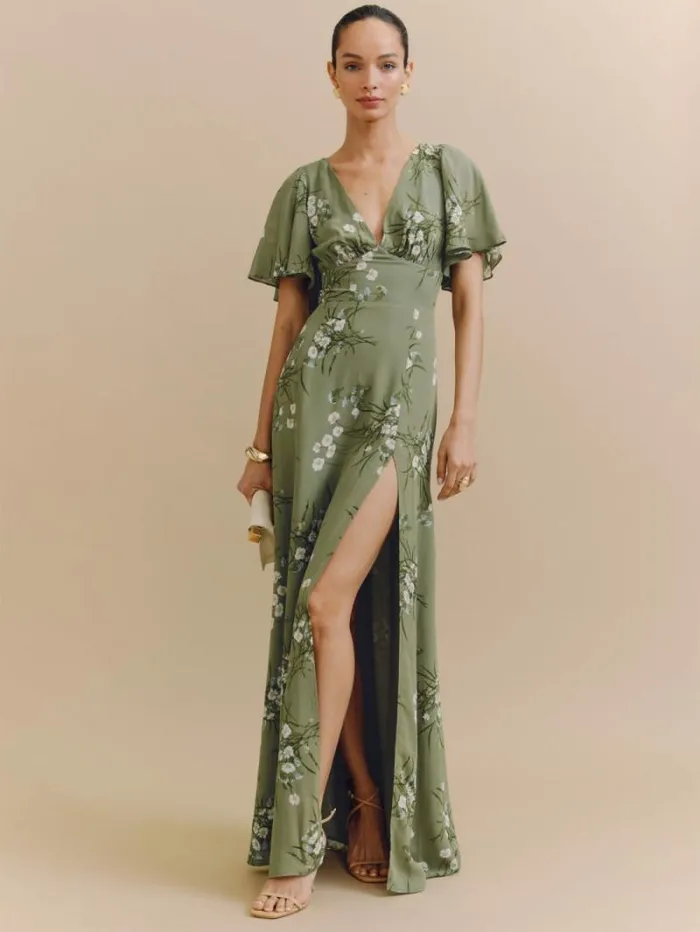 The Reformation Shayla Dress Bonita 8211 Weddings
