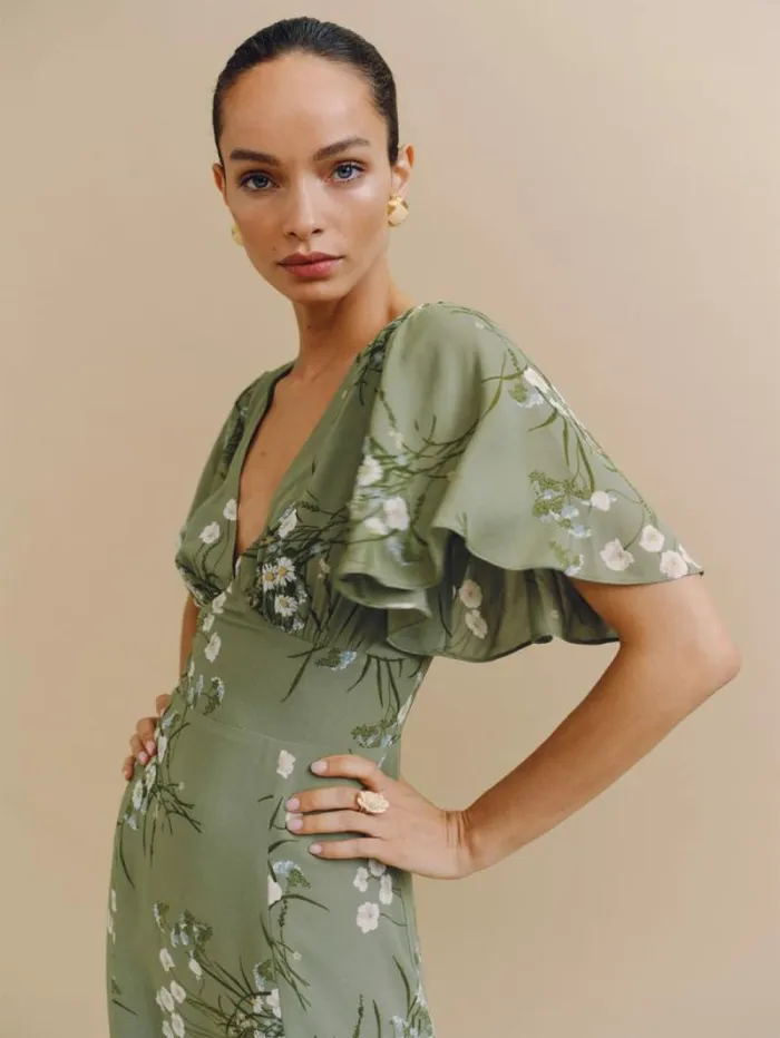 The Reformation Shayla Dress Bonita 8211 Weddings