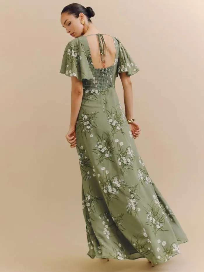 The Reformation Shayla Dress Bonita 8211 Weddings