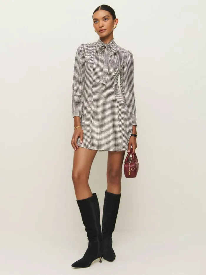 The Reformation Sunna Dress Matrix 8211 Clothing