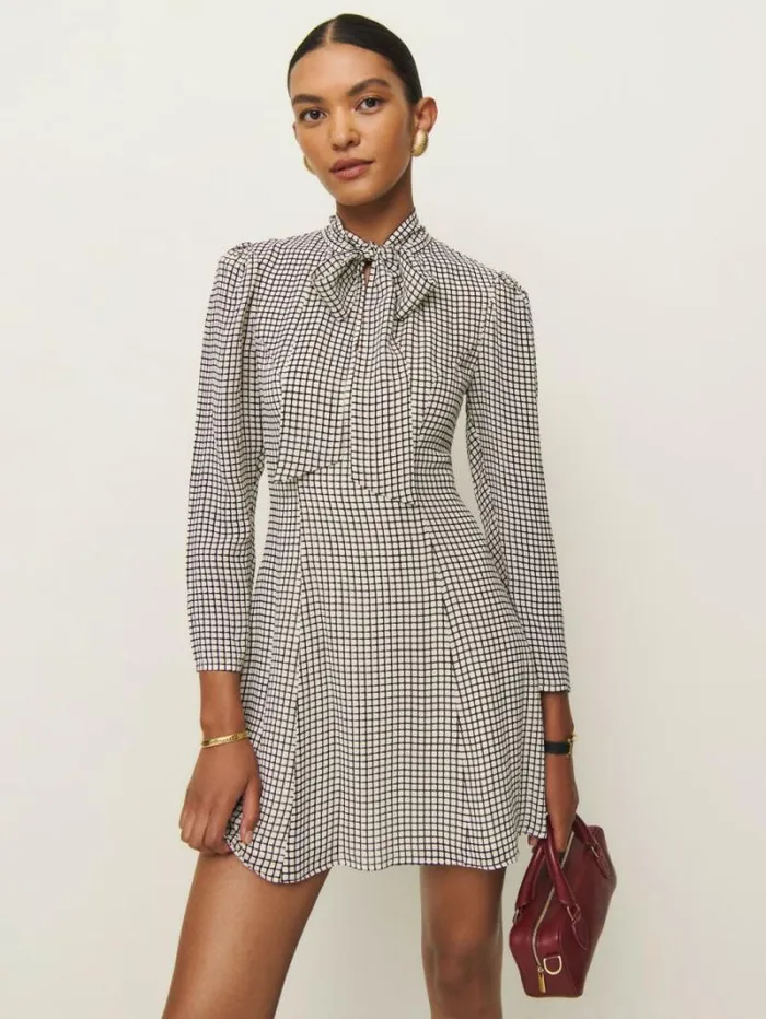 The Reformation Sunna Dress Matrix 8211 Clothing