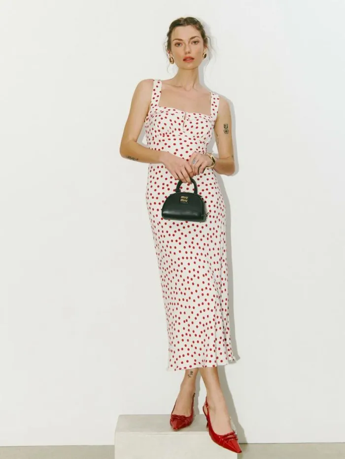 The Reformation Tancy Dress Bingo 8211 Clothing