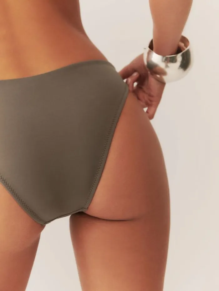 The Reformation Volta Bikini Bottom Morel 8211 Clothing