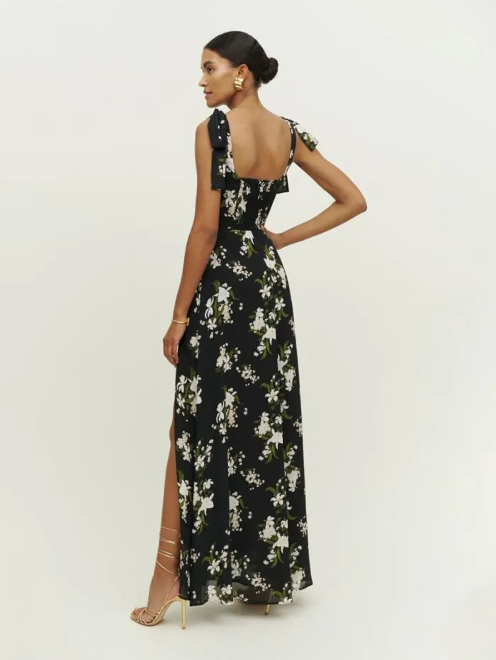 The Reformation Westerly Dress Orchids 8211 Weddings