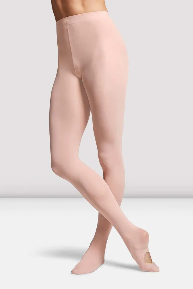 Tights Bloch Accessories Girls Convertible Tights Pink