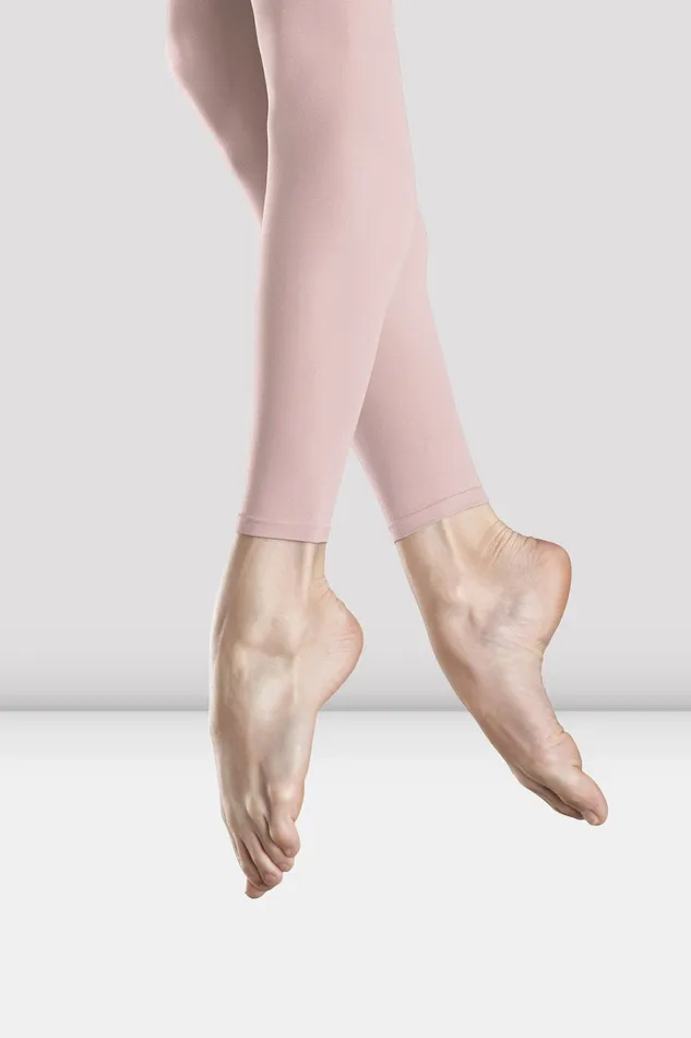 Tights Ladies Endura Footless Tights Pink 8211 Bloch Accessories