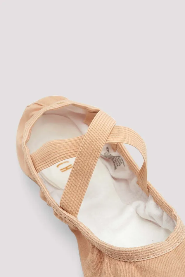 Tonal Footwear Adult Mens Performa Stretch Canvas Ballet Shoes Sand Canvas Bloch