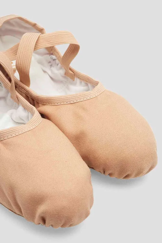 Tonal Footwear Adult Mens Performa Stretch Canvas Ballet Shoes Sand Canvas Bloch
