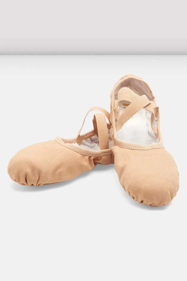 Tonal Footwear Adult Mens Performa Stretch Canvas Ballet Shoes Sand Canvas Bloch