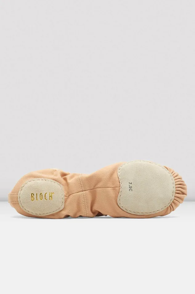 Tonal Footwear Adult Mens Performa Stretch Canvas Ballet Shoes Sand Canvas Bloch