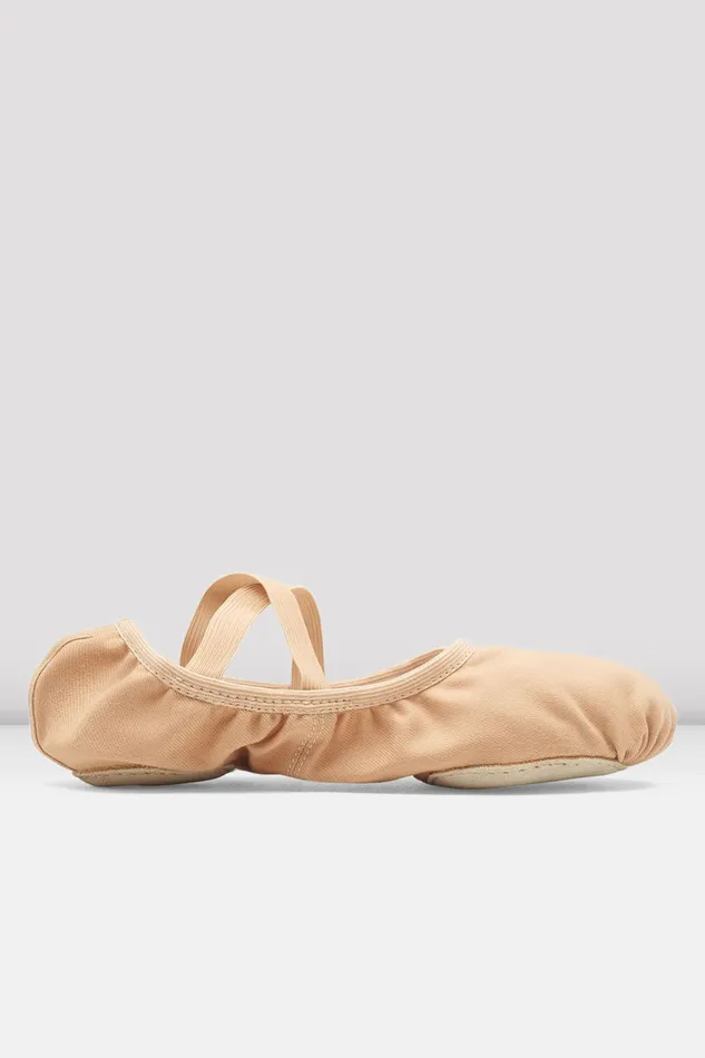 Tonal Footwear Adult Mens Performa Stretch Canvas Ballet Shoes Sand Canvas Bloch
