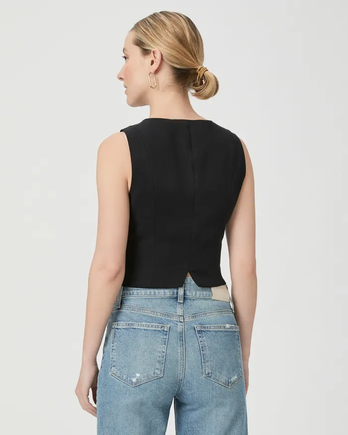 Tops and Blouses Women Iris Vest 8211 Black PAIGE Tops and Blouses Women Iris Vest 8211 Black PAIGE