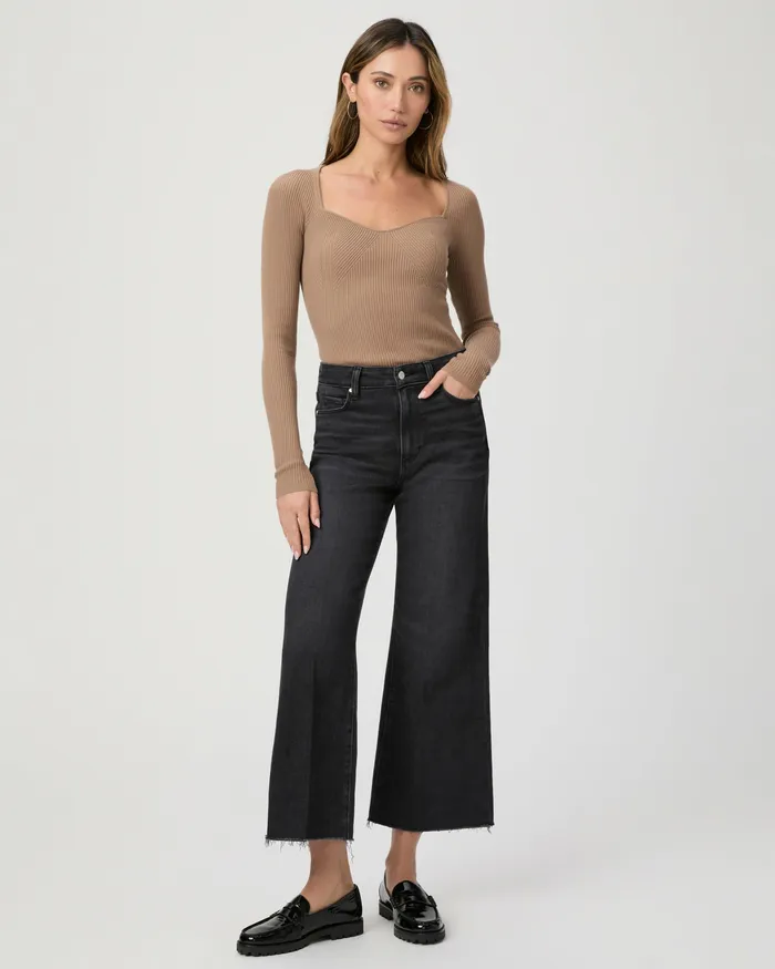 Tops and Blouses Women PAIGE Parvati Top 8211 Burnt Sugar